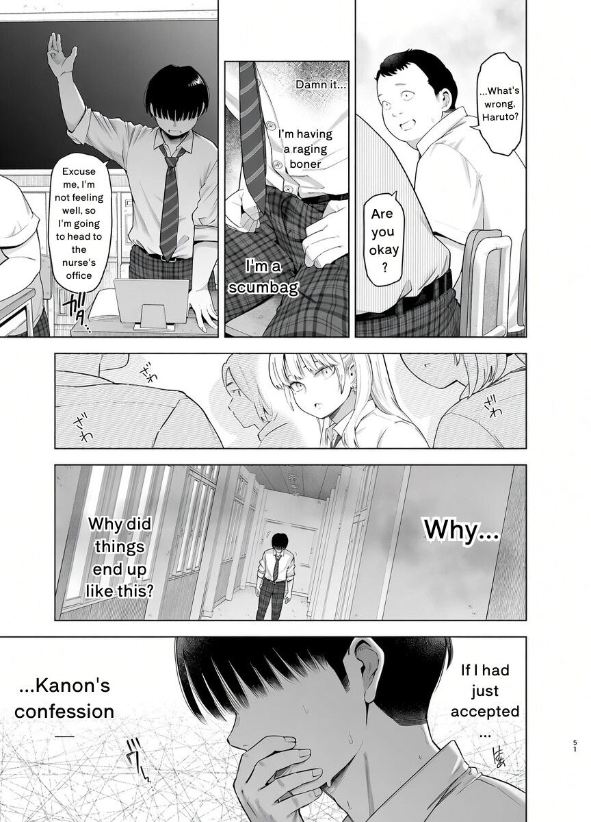Hentai Manga Comic-If only I could have honestly said that I loved you that day.-Read-48